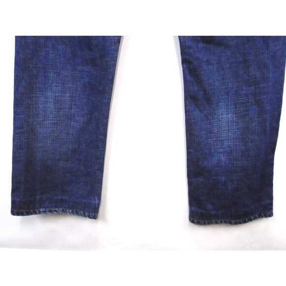Armani Emporio Mens Jeans Size 32 (34x31) Blue Denim Relaxed Fit Straight Leg - Picture 13 of 16